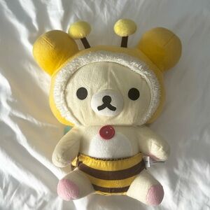 San-X Korilakkuma Yellow Bee Plush Toy